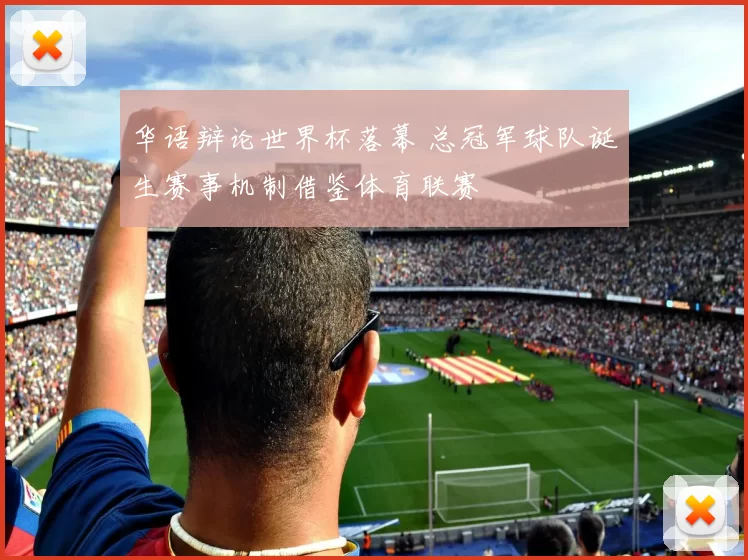 华语辩论世界杯落幕 总冠军球队诞生赛事机制借鉴体育联赛