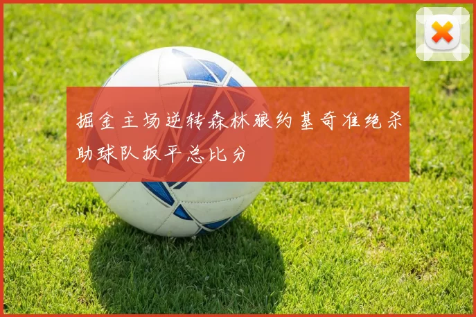掘金主场逆转森林狼约基奇准绝杀助球队扳平总比分